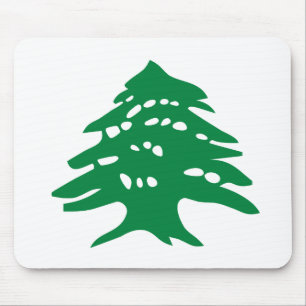 Green Lebanon Cedar Mouse Mat