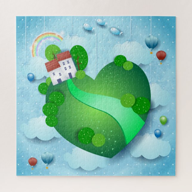 Green Life Jigsaw Puzzle (Vertical)
