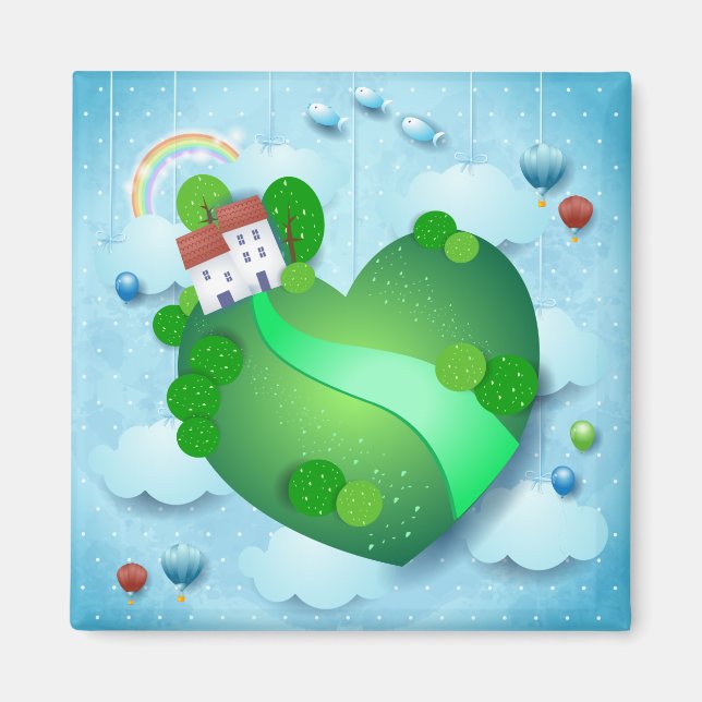 Green Life Magnet (Front)