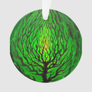 Green life ornament