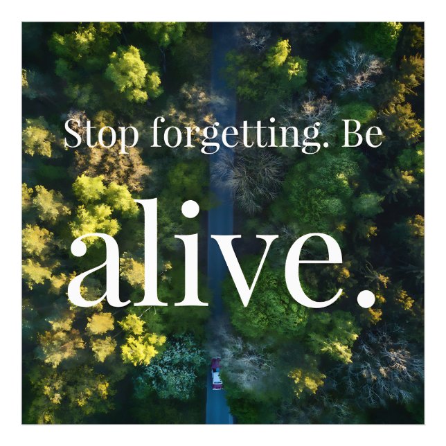 Green Life Photo Print (Front)