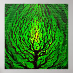 Green life poster