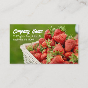 Green Lifestyle Healthy Life Business Card