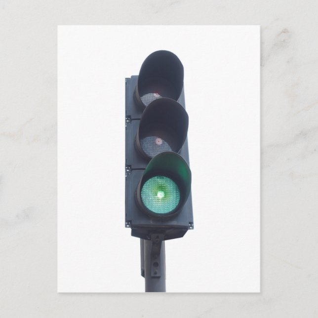 Green light postcard (Front)