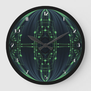 Green Light Technology Wall Clock