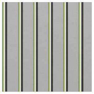 Green, Light Yellow, Black & Dark Grey Coloured Fabric