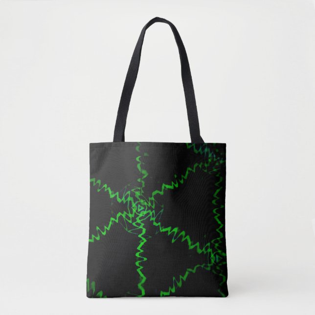 green lightening tote bag (Front)