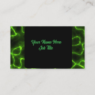 Green Lightning Business Card