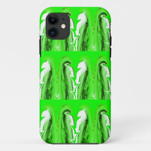 Green lightning iPhone 11 case