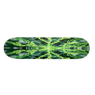 GREEN LIGHTNING SKATEBOARD