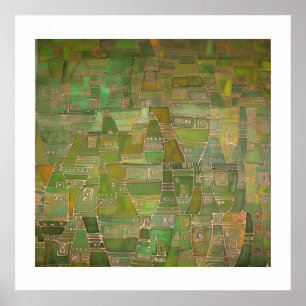 Green Like Klee Poster