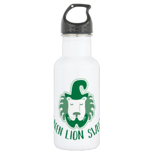 Green Lion Sweets Logo & Text 532 Ml Water Bottle