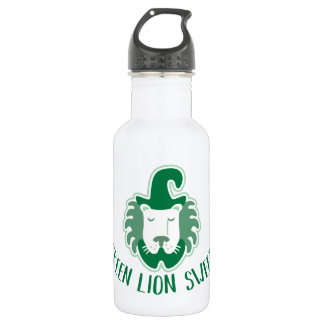 Green Lion Sweets Logo & Text 532 Ml Water Bottle