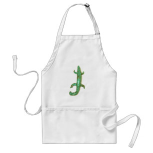 green lizard apron