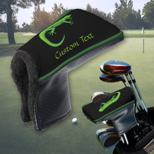 Green Lizard Golf Head Cover