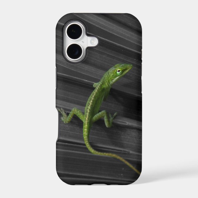 Green Lizard iPhone 5 Barely There Case (Back)