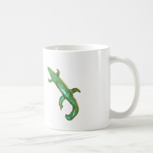 green lizard mug (Right)