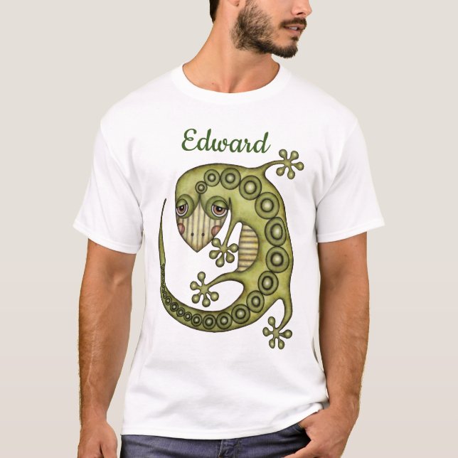 Green Lizard T-Shirt (Front)