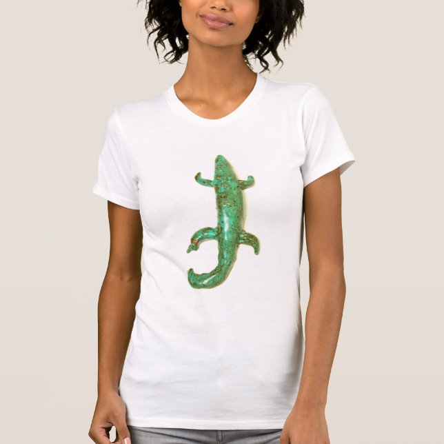 Green lizard Thunder_Cove T-Shirt (Front)