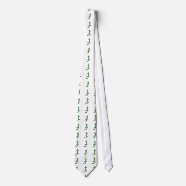 green lizard tie (Front)