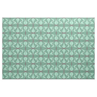 Green Lotus fabric