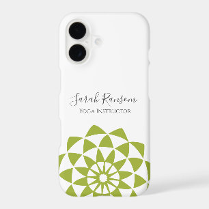 Green Lotus Flower Yoga Instructor