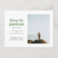 Green Love is Patient But We Are Not Elopement
