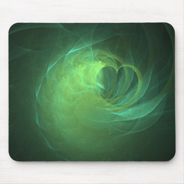 GREEN LoVE Mousepad (Front)