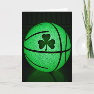 Green Lucky Basketball Card