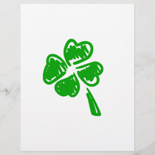 Green lucky charm St. Patrick day