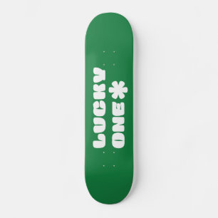 Green Lucky One Skateboard