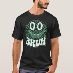 Green Lucky Shamrock Funny St Patrick’s Day Meme T-Shirt