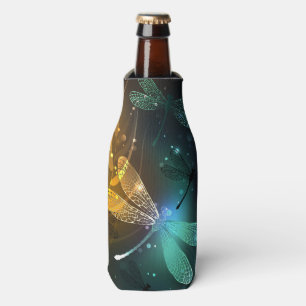Green luminous dragonfly flight bottle cooler