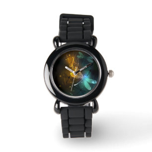 Green luminous dragonfly flight watch