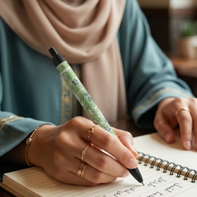 Green Madinah Masjid Nabawi Carpet Pattern Pen (Creator Uploaded)