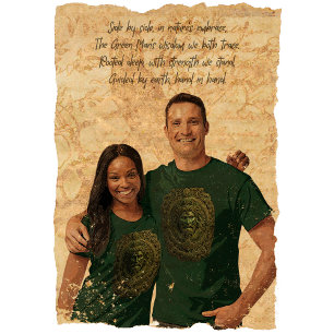 Green Majesty: Green Man T-Shirt