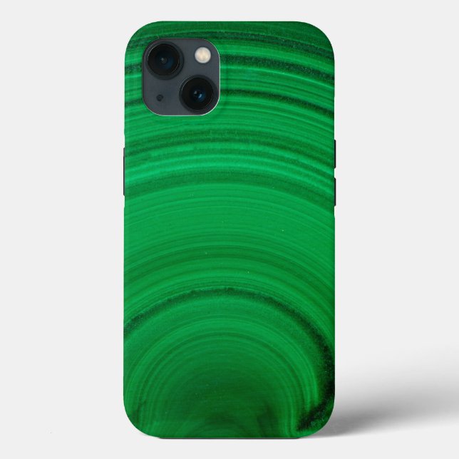 Green Malachite Close-Up Case-Mate iPhone Case (Back)