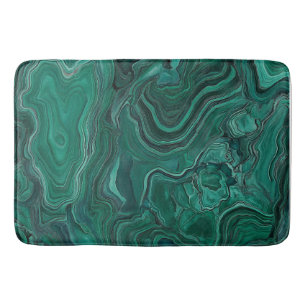 Green Malachite Stone Bath Mat