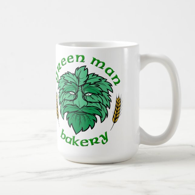Green Man Bakery - I love Gluten Mug (Right)