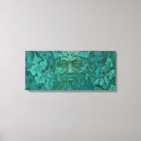 Green Man, Forest King, Pagan God, Fantasy Art