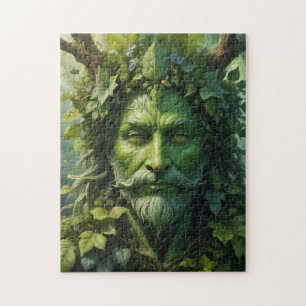 Green Man Jigsaw Puzzle