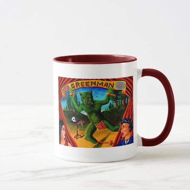green man mug (Right)