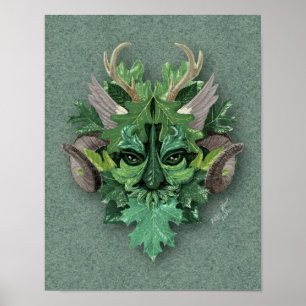 Green Man - Print or Poster