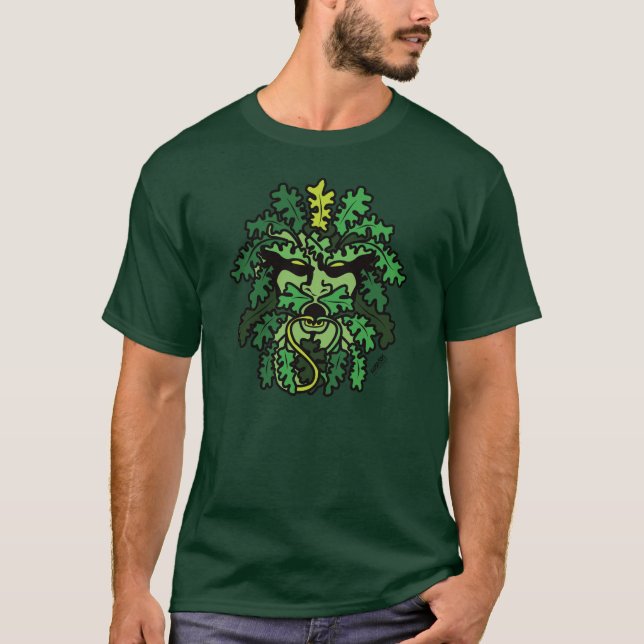 Green Man T-Shirt (Front)