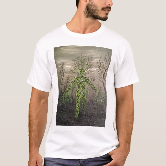 Green Man Tee (Front)