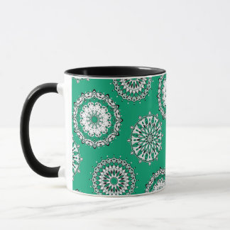 Green Mandalas Mug