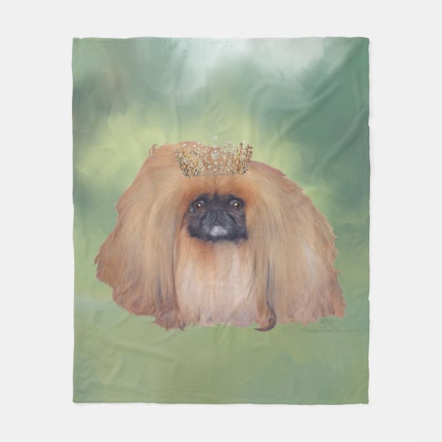Green Mansions Fleece Blanket (Front)