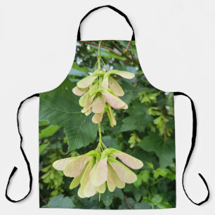 Green Maple Seed Nature Apron