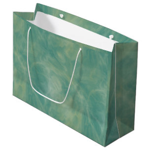 green marble abstract large gift bag