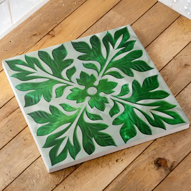 Green Marble and Pearl - Foliage  Tile (Creator Uploaded)